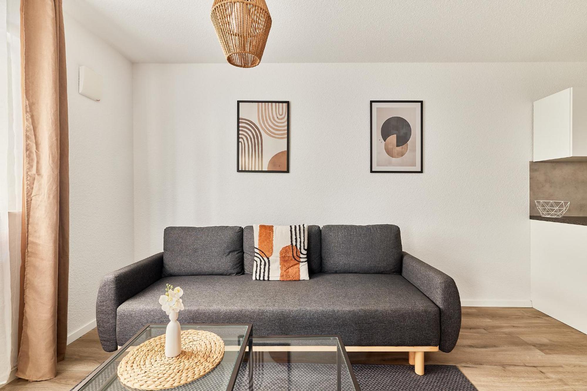 Elegantes 1 Zimmer Apartment Neubau City Airport City Airport Mannheim Exterior foto